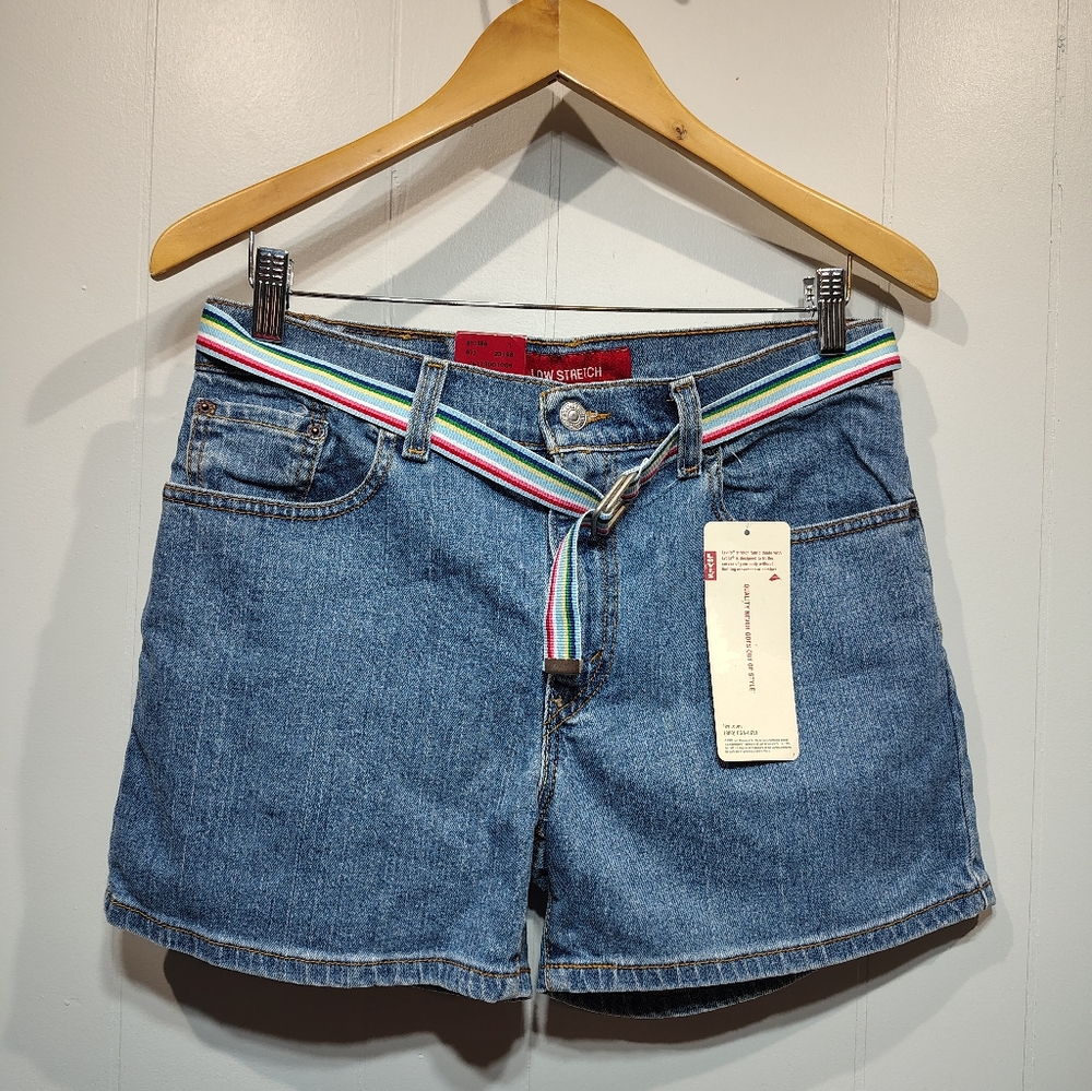 Levi’s‎ Denim Shorts With Belt Size 9 Juniors